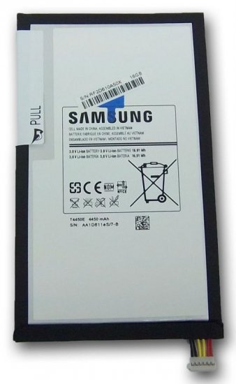 Original 4450mAh Batterier Samsung SM-T320NZKAXAR SM-T320NZKEXAR - Klicka på bilden för att stänga