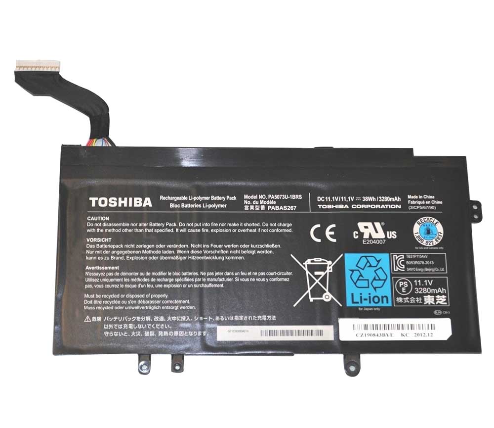 Original 3280mAh 38Wh Batterier Toshiba Satellite U920T-10G