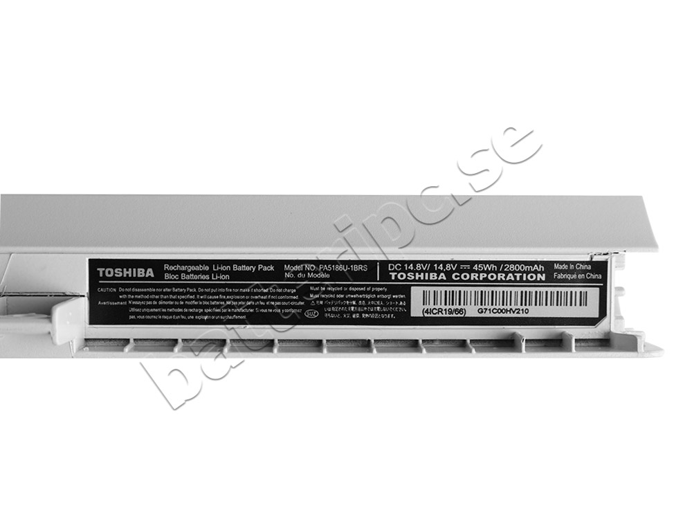 Original Batería Toshiba Satellite L50-B-1FP L50-B-1FQ L50-B-1H3