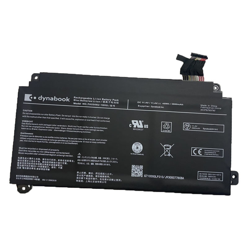 Original Batterier Toshiba Dynabook PA5344U-1BRS 3860mAh 45Wh