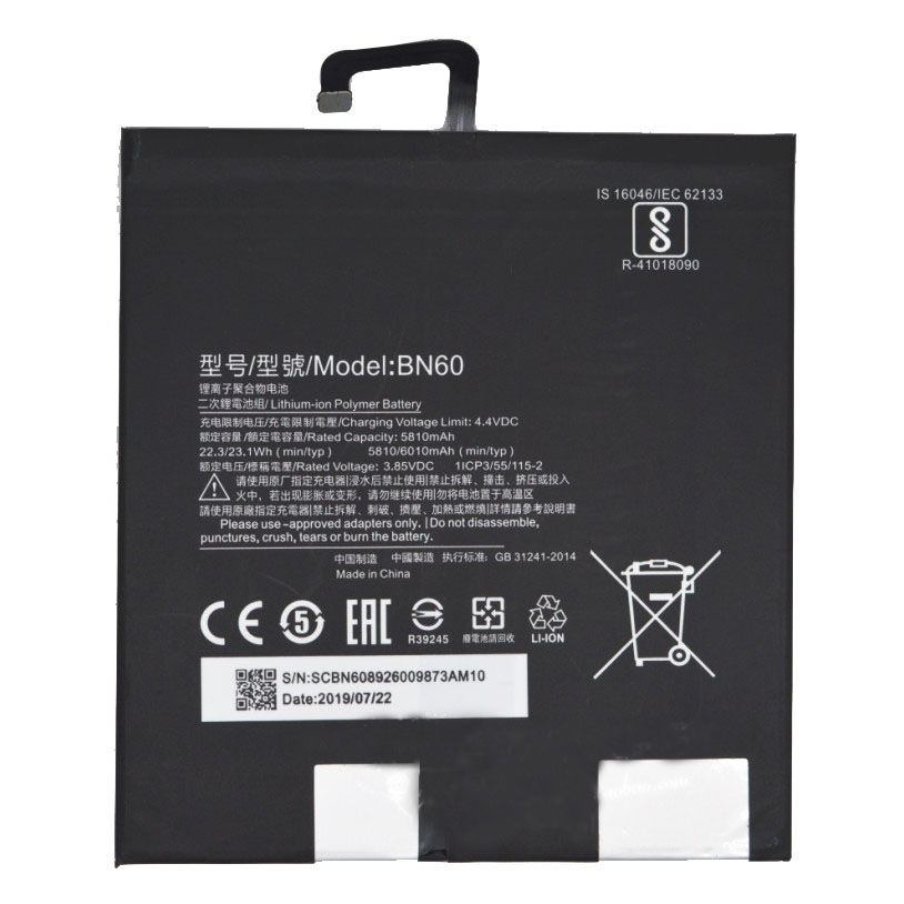 Original Batterier Xiaomi A0101 5810mAh 23.1Wh