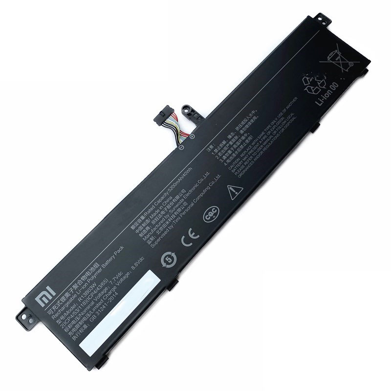 Original Batterier Xiaomi RedmiBook 13 5200mAh 40Wh